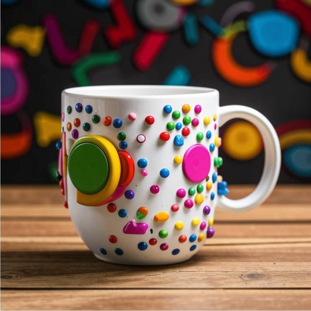 Plinko-themed Mug